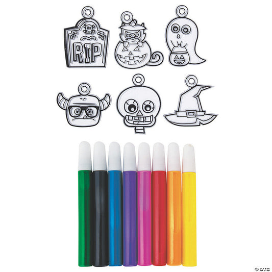 72 Piece(s): Bulk 72 Pc. Halloween Suncatcher Assortment | USA Decoration®