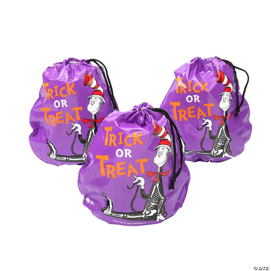 Bulk 72 Pc. Dr. Seuss™ Halloween Drawstring Goody Bags | USA Decoration®