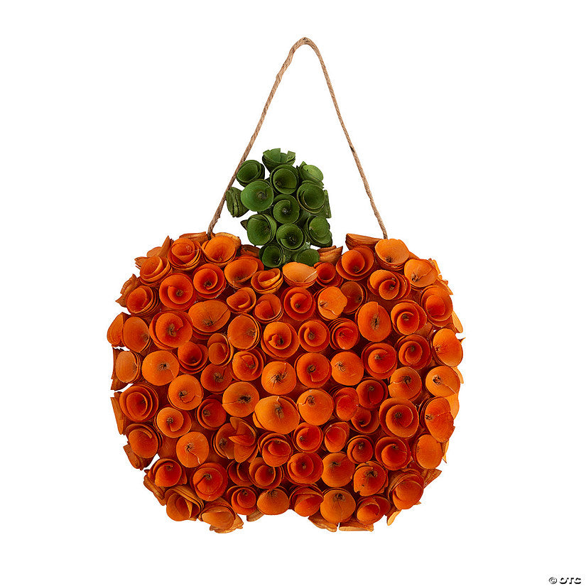 1 Piece(s): Pumpkin-Shaped Wreath | USA Decoration®