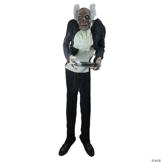 Northlight 5.5' Animated Butler Man Halloween Decoration | USA Decoration®