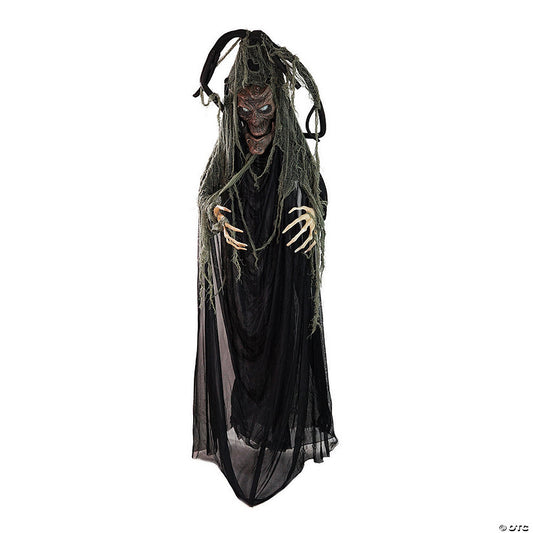 Northlight 76" Black Touch Activated Lighted Tree Man Animated Halloween Decor with Sound | USA Decoration®
