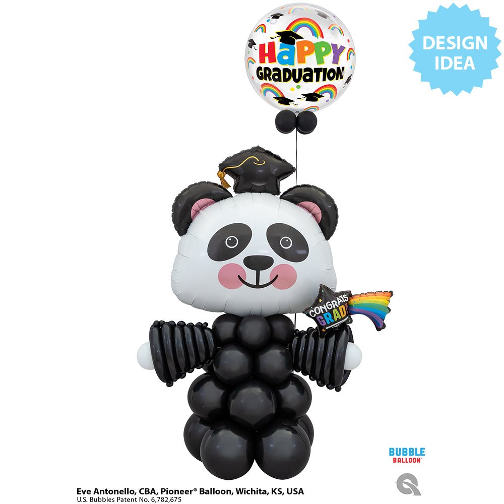 Foil Balloon Congrats Grad Shooting Star