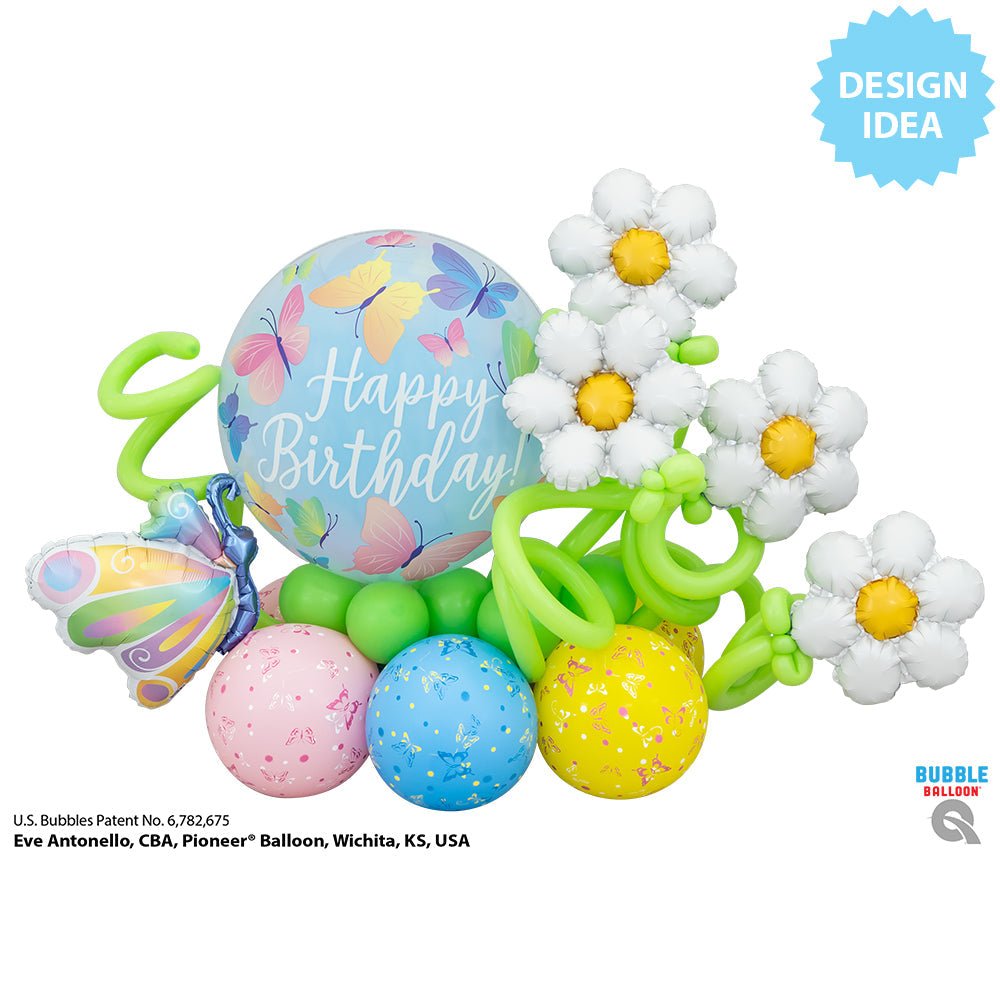 Mini Butterfly Foil Balloon