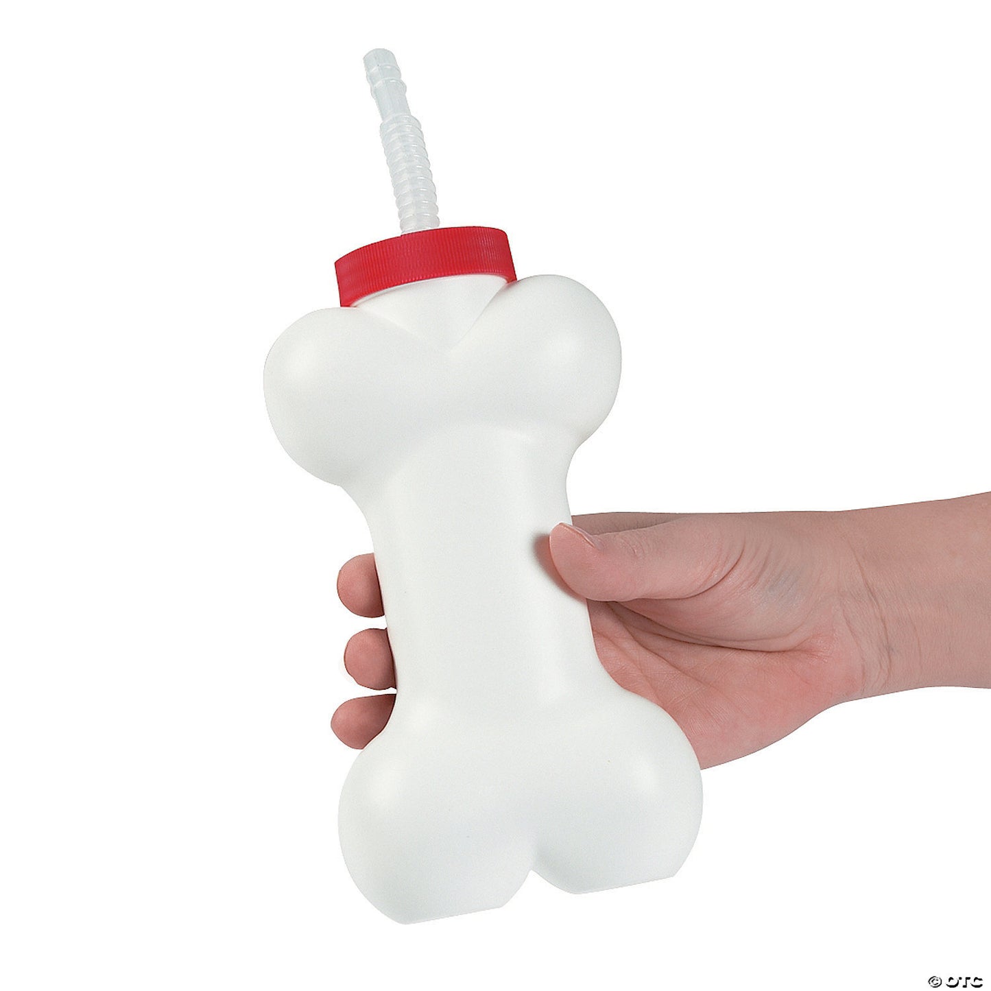 14 oz. Dog Bone Reusable BPA-Free Plastic Cups with Lids Straws - 12 Ct. | USA Decoration®