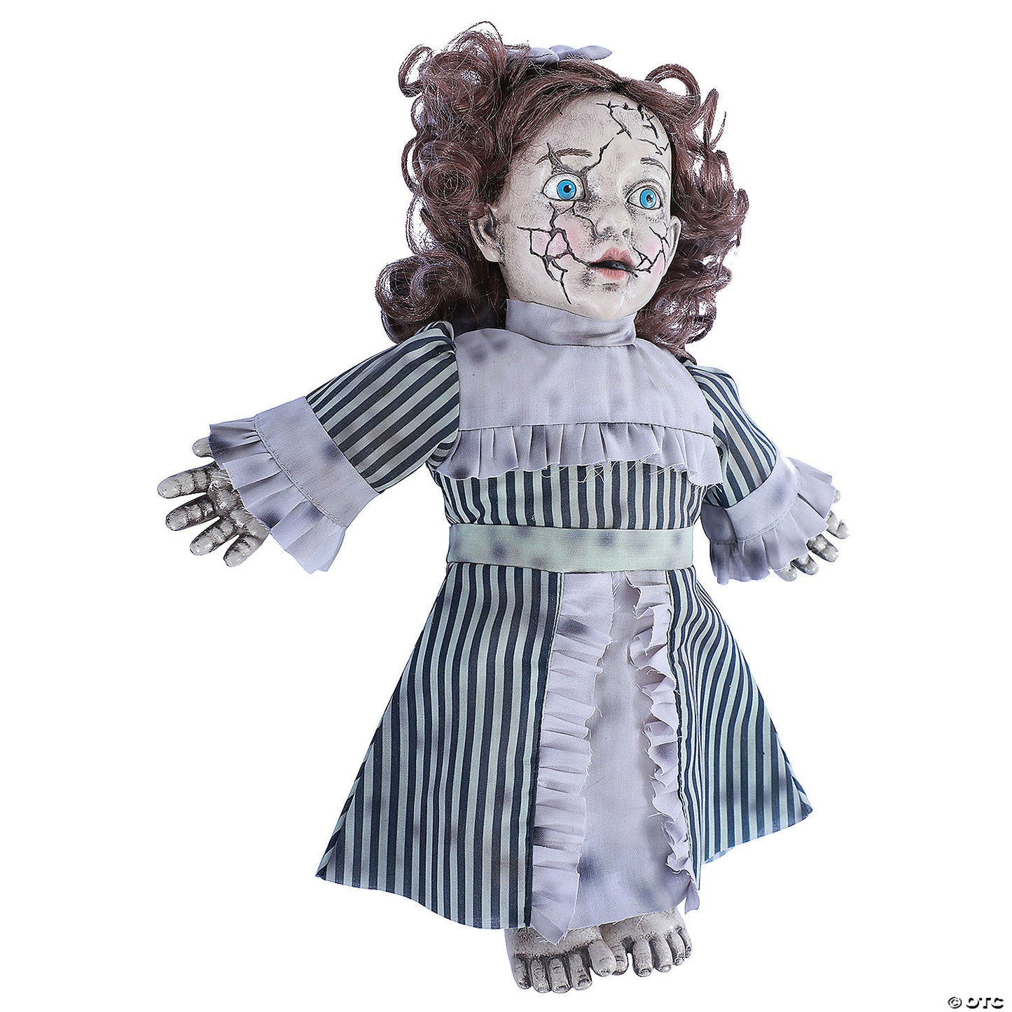 14" Talking Haunted Vintage Doll Halloween Decoration | USA Decoration®