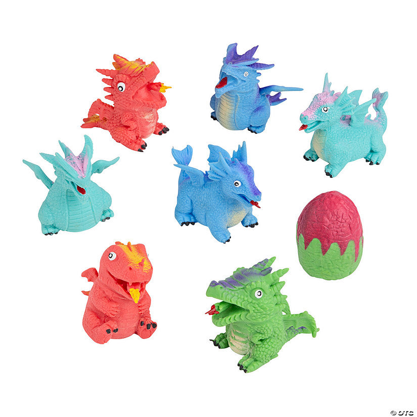 Per Dozen: Morphing Flipping Dragons in Eggs - 12 Pc. | USA Decoration®