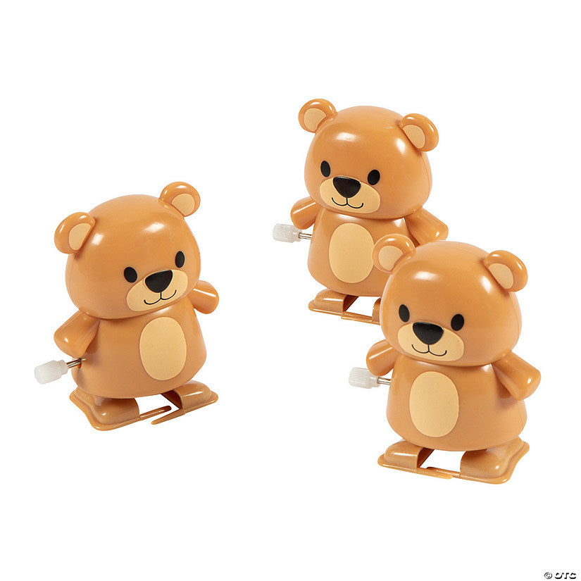 Wind-Up Teddy Bears - 12 Pc. | USA Decoration®