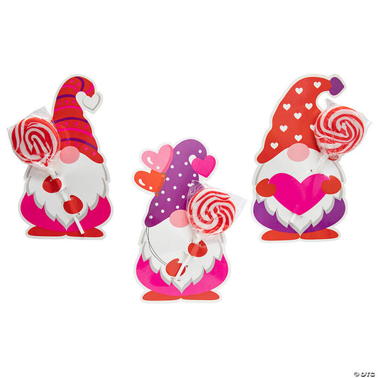 Lollipop & Gnome Valentine Exchanges with Card for 24