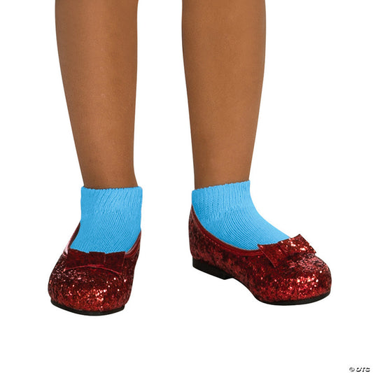 Girl's Deluxe Wizard of Oz™ Dorothy Red Sequin Shoes | USA Decoration®