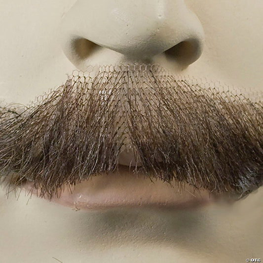 1 Piece(s): Adults Human Hair English Mustache | USA Decoration®