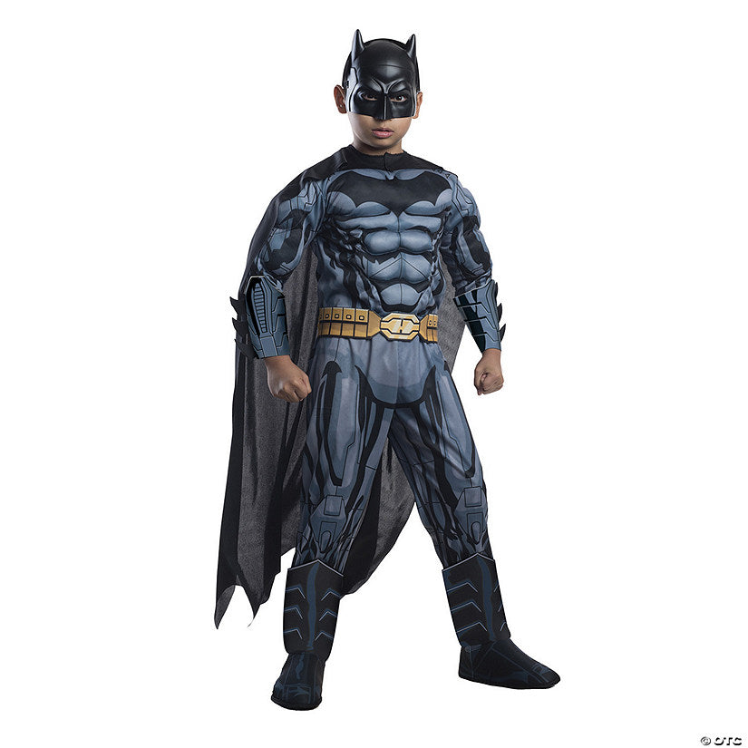 Boy's Deluxe Photo-Real Muscle Chest Batman Costume | USA Decoration®