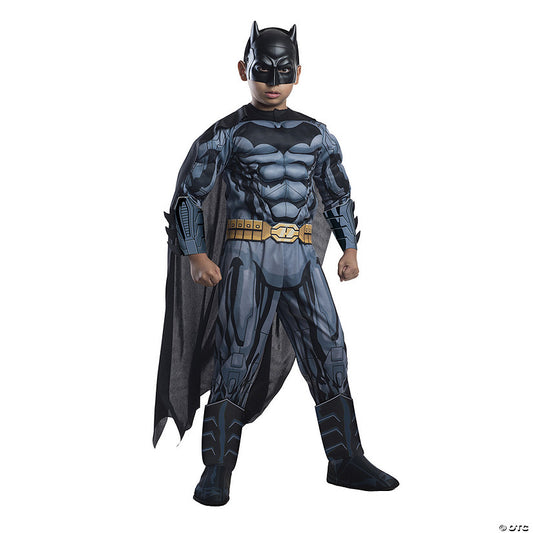 Boy's Deluxe Photo-Real Muscle Chest Batman Costume | USA Decoration®