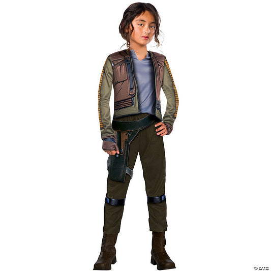 1 Piece(s): Girl's Star Wars: Rogue One Deluxe Jyn Erso Costume | USA Decoration®