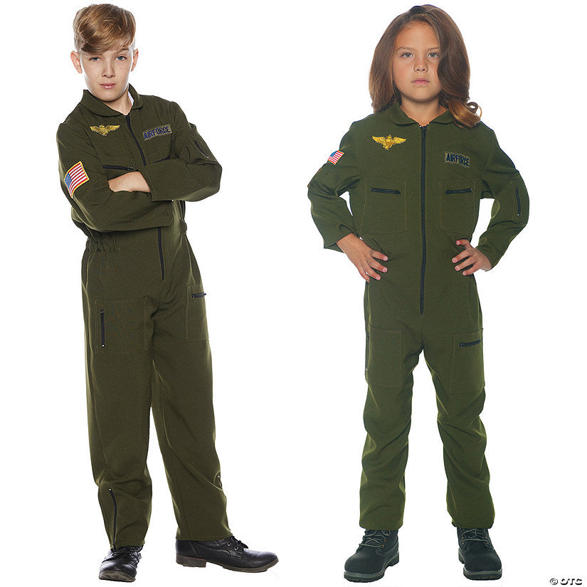 1 Piece(s): Kids Flight Suit Costume | USA Decoration®
