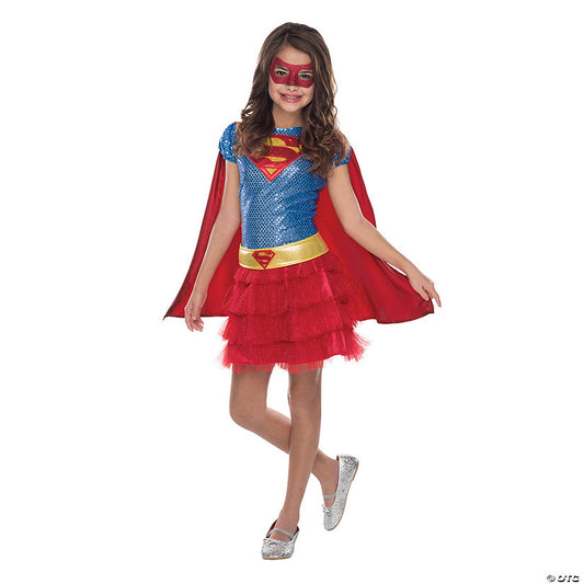Girl's Supergirl Tutu Dress Costume | USA Decoration®