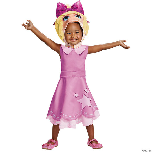 Toddler Girl's Classic Miss Piggy Costume | USA Decoration®
