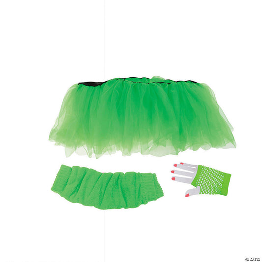 Women's 80s Neon Tutu Costume Kit | USA Decoration®