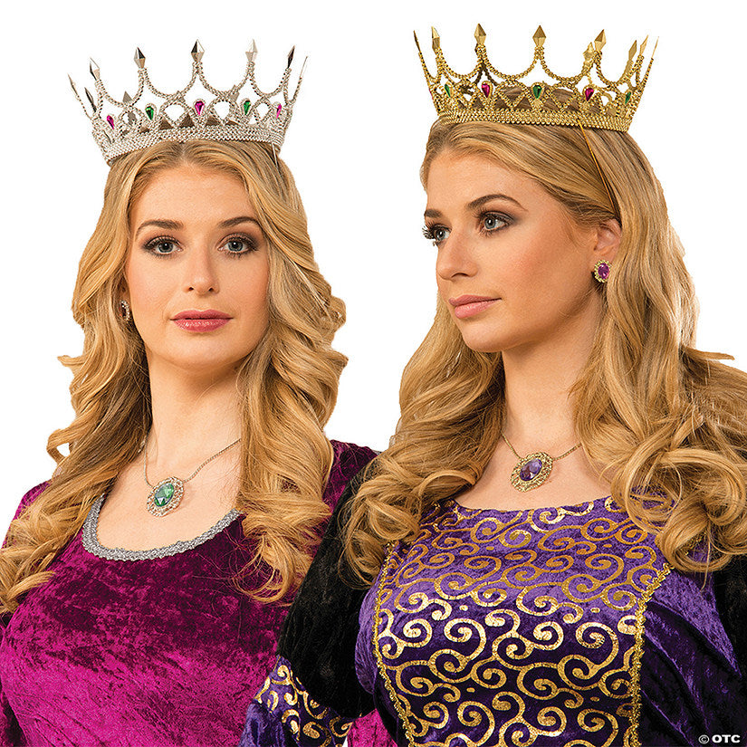 1 Piece(s): Women's Royal Queen Crown | USA Decoration®