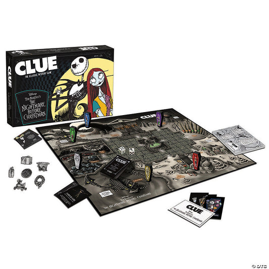 USAopoly CLUE Disney Tim Burton’s The Nightmare Before Christmas | USA Decoration®