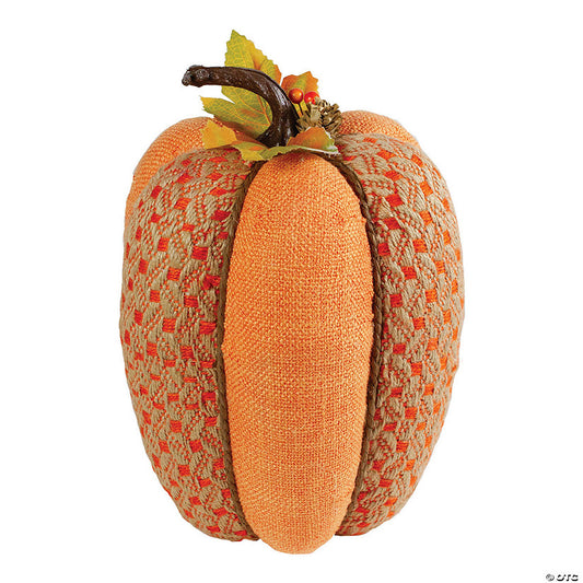 1 Piece(s): Northlight 10.5" Orange Autumn Harvest Thanksgiving Tall Pumpkin | USA Decoration®