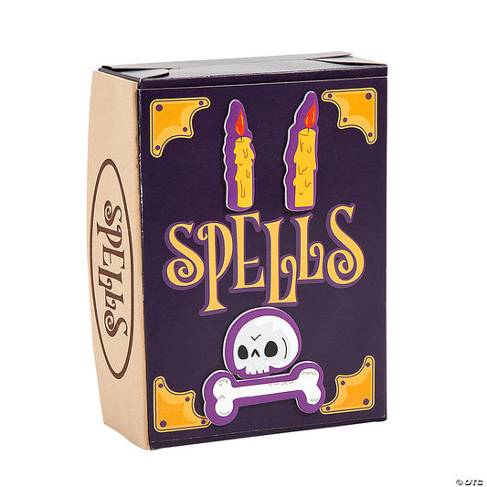 3D Halloween Spell Book Craft Kit - Makes 12 | USA Decoration®