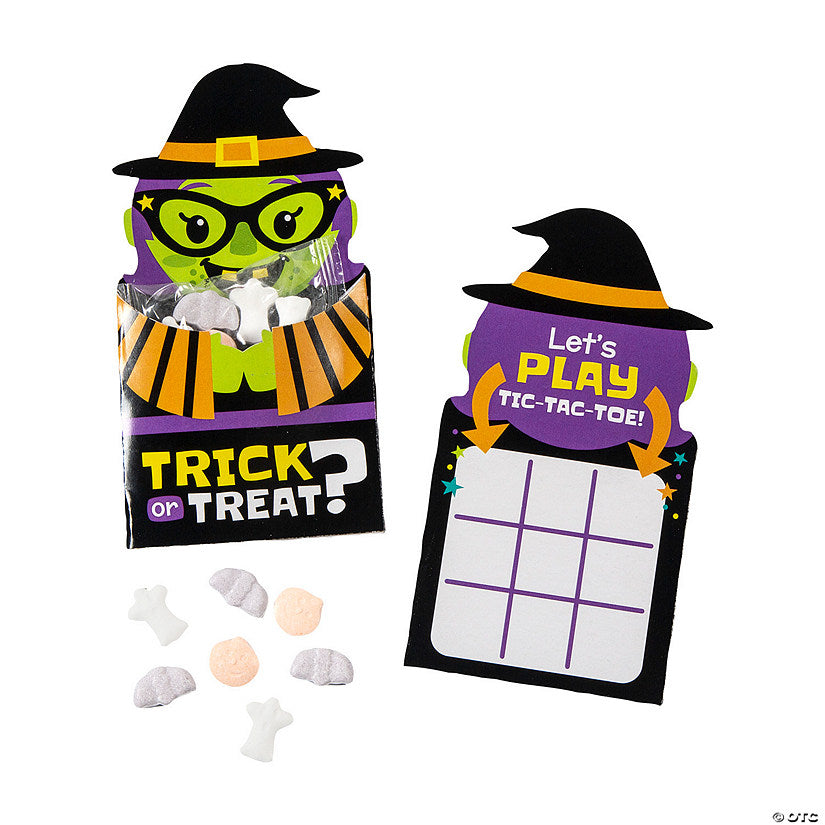 Bulk Halloween Tic-Tac-Toe Candy Handouts for 48 | USA Decoration®