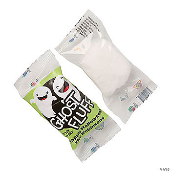 Personalized Ghost Fluff Cotton Candy Packs - 10 Pc. | USA Decoration®