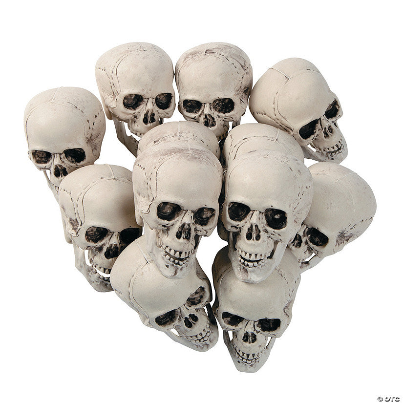Bulk Bag of Skulls - 36 Pc. | USA Decoration®
