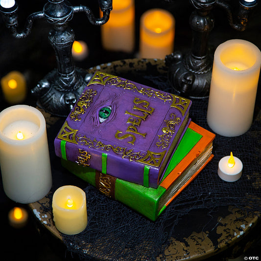 Halloween Eye Spellbooks Tabletop Halloween Decoration | USA Decoration®