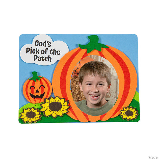 Makes 12: 6 3/4" x 5" Religious God's Pick of the Patch Picture Frame Magnet Craft Kit – Makes 12 | USA Decoration®