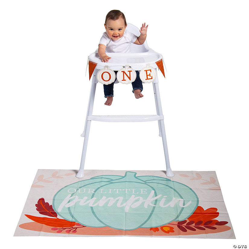 1 Set(s): Little Pumpkin Party High Chair Decorating Kit - 2 Pc. | USA Decoration®