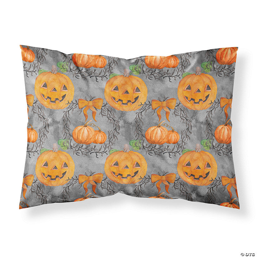 1 Piece(s): Caroline's Treasures Halloween, Watecolor Halloween Pumpkins Fabric Standard Pillowcase, 30 x 20.5, Seasonal | USA Decoration®