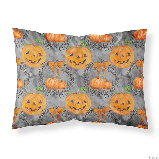1 Piece(s): Caroline's Treasures Halloween, Watecolor Halloween Pumpkins Fabric Standard Pillowcase, 30 x 20.5, Seasonal | USA Decoration®