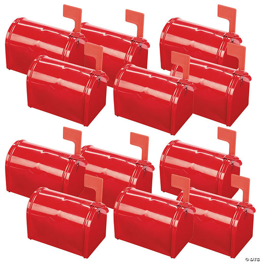 Red Mail Box Favor Containers - 12 Pc.