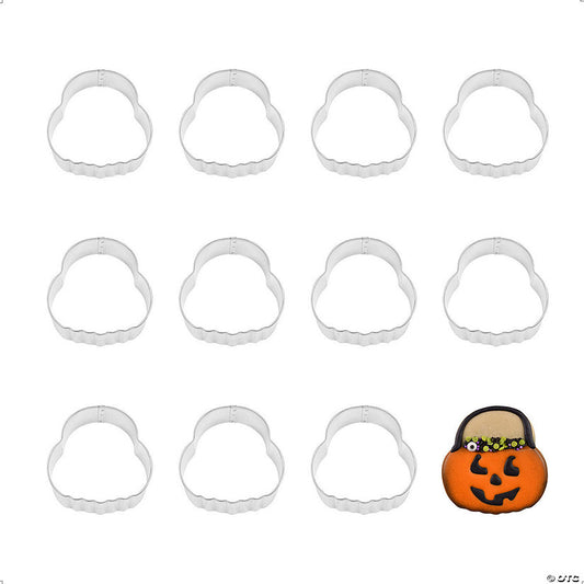Per Dozen: Pumpkin Bucket 3" Cookie Cutters | USA Decoration®
