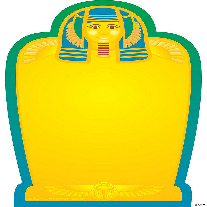 1 Piece(s): Creative Shapes Etc. - Large Notepad - Mummy | USA Decoration®