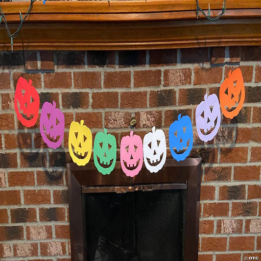 31 Piece(s): Creative Shapes Etc. - Jack-o-lantern Assorted Color Creative Cut-outs, 5.5 | USA Decoration®