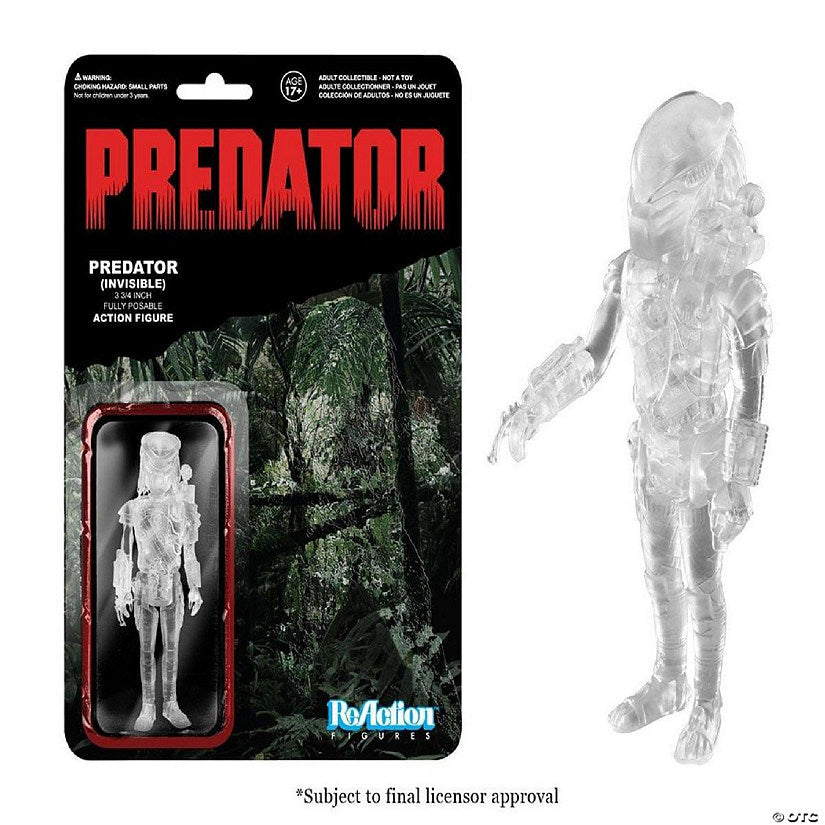 Funko ReAction Predator Invisible Predator Action Figure | USA Decoration®