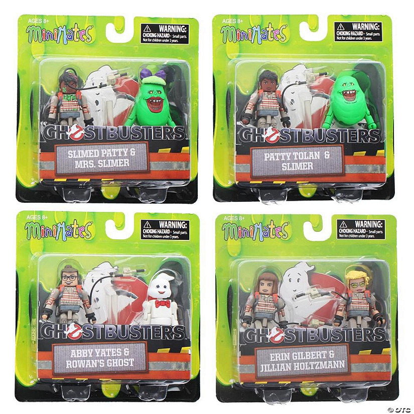 1 Piece(s): Ghostbusters 2016 Minimates 2-Pack: Set of 8 | USA Decoration®