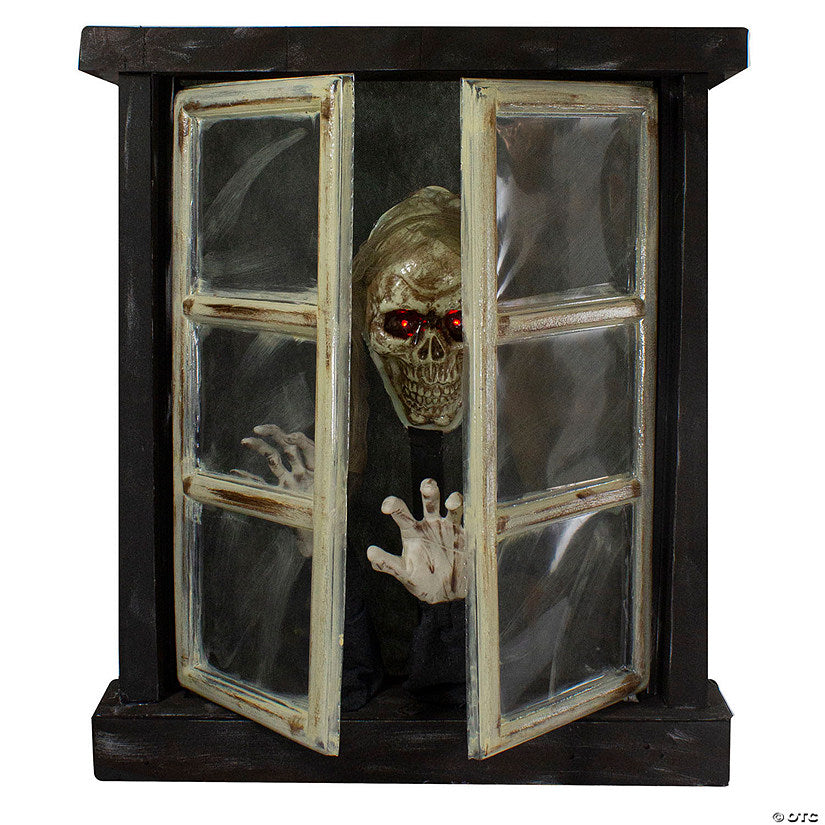 29" Lighted and Animated Opening Window Halloween Decoration | USA Decoration®