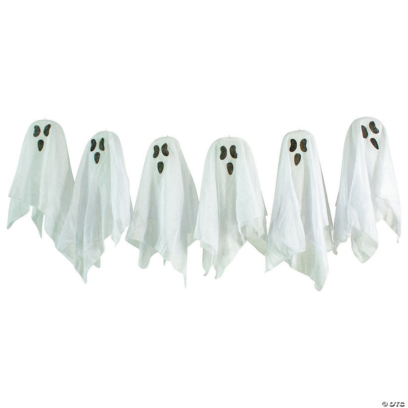 6-Piece Ghost Family Halloween Porch Display Decoration Set | USA Decoration®