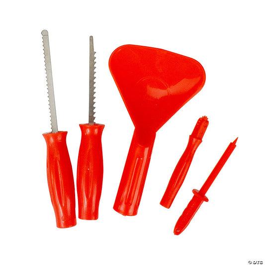 1 Piece(s): 10.25" Orange Pumpkin Carving Kit | USA Decoration®