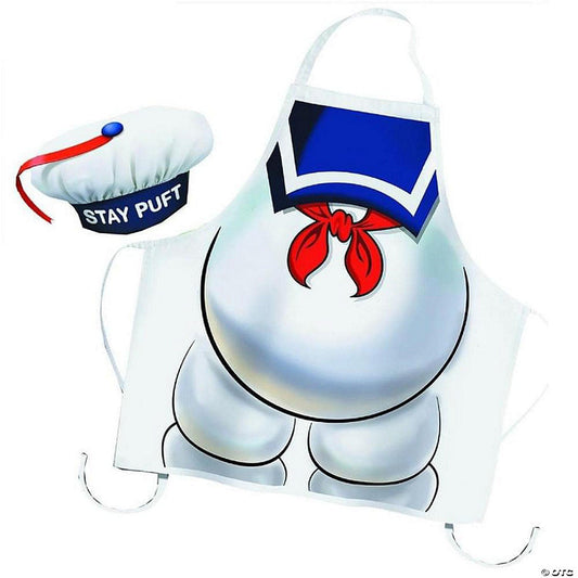 Ghostbusters Stay Puft Apron and Chef Hat | USA Decoration®