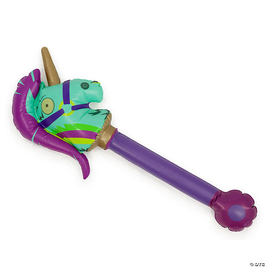 Fortnite Rainbow Smash Skin Inflatable Pickaxe Costume Accessory | USA Decoration®