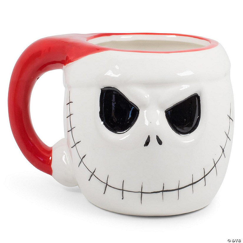 The Nightmare Before Christmas Santa Jack Skellington 3D Coffee Mug 20 Ounces | USA Decoration®