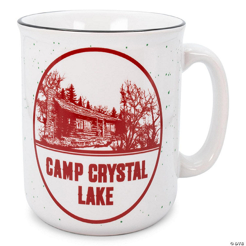 Friday the 13th Camp Crystal Lake Ceramic Camper Mug Holds 20 Ounces | USA Decoration®