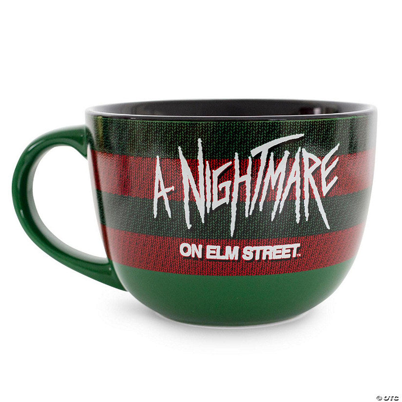 A Nightmare on Elm Street Sweater Claws Ceramic Soup Mug Holds 24 Ounces | USA Decoration®