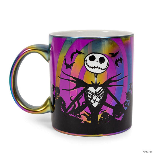 Disney The Nightmare Before Christmas Jack Skellington Electroplated Ceramic Mug | USA Decoration®