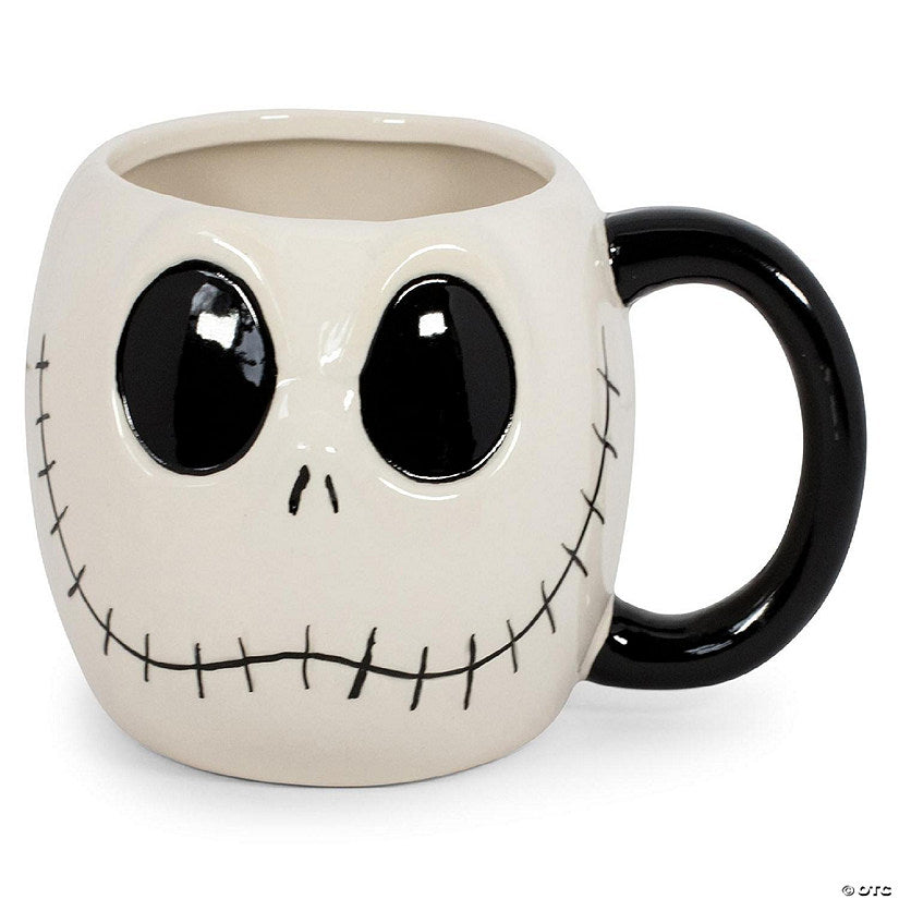 The Nightmare Before Christmas Jack Skellington Sculpted Coffee Mug 20 Ounces | USA Decoration®