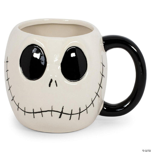 The Nightmare Before Christmas Jack Skellington Sculpted Coffee Mug 20 Ounces | USA Decoration®
